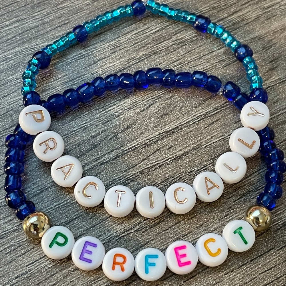 Mary Poppins Disney Themed Inspired Bracelet Stack Set Practically Perfect